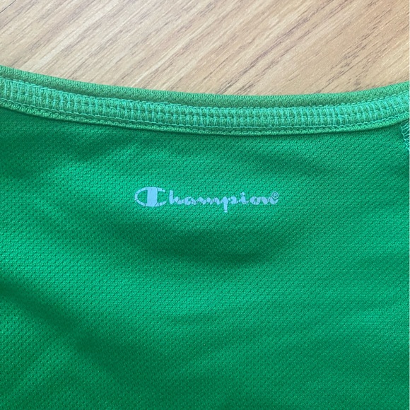 THERMAL Bright Greenn Champion Long Sleeve Shirt - Size L, fits like a M - Picture 4 of 4